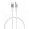 Cable VIDVIE CB4038 Type-C/Type-C 60W 2m white