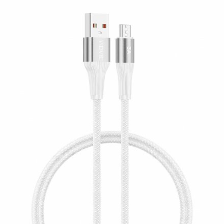 kabel vidvie 4038 usb micro 2m bialy