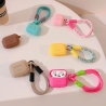 TECH-PROTECT SILICONE ROPE APPLE AIRPODS PRO 1 / 2 CHOCOLATE BROWN