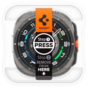 SZKŁO HARTOWANE SPIGEN GLAS.TR ”EZ-FIT” 2-PACK GALAXY WATCH ULTRA (47 MM) CLEAR
