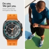 SZKŁO HARTOWANE SPIGEN GLAS.TR ”EZ-FIT” 2-PACK SAMSUNG GALAXY WATCH ULTRA 2024 / 2025 (47 MM) CLEAR