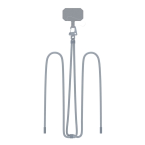 TECH-PROTECT C5S ROPE CROSSBODY STRAP STEEL GREY