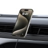 TECH-PROTECT MM15W-V5 MAGNETIC MAGSAFE DASHBOARD & VENT CAR MOUNT WIRELESS CHARGER 15W BLACK/INTERIOR