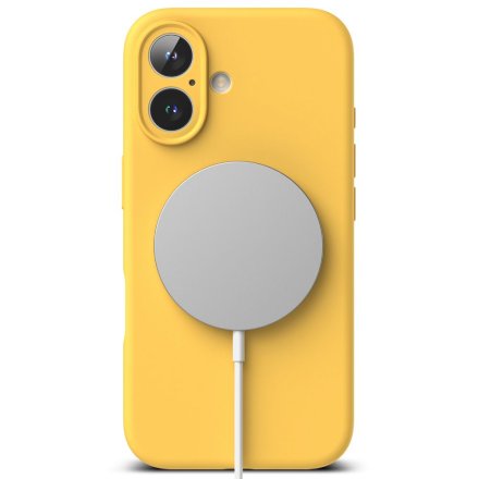 RINGKE SILICONE MAGNETIC MAGSAFE IPHONE 16 YELLOW