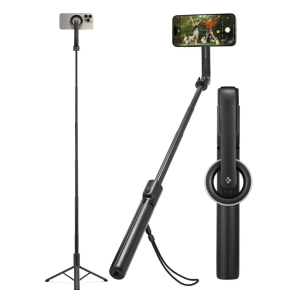 SPIGEN S580W MAGSAFE BLUETOOTH SELFIE STICK TRIPOD BLACK
