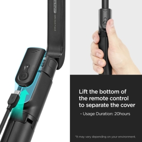 SPIGEN S580W MAGSAFE BLUETOOTH SELFIE STICK TRIPOD BLACK