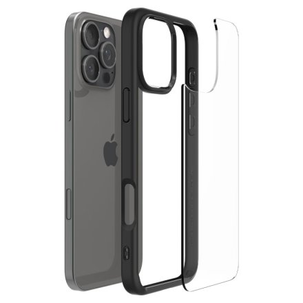 SPIGEN ULTRA HYBRID IPHONE 16 PRO MAX MATTE BLACK