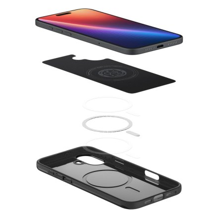 SPIGEN THIN FIT MAG MAGSAFE IPHONE 16 PLUS BLACK