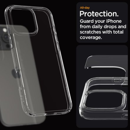 SPIGEN ULTRA HYBRID IPHONE 16 PRO CRYSTAL CLEAR