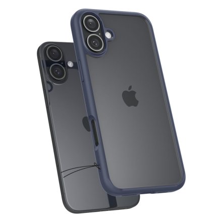 SPIGEN ULTRA HYBRID IPHONE 16 NAVY BLUE