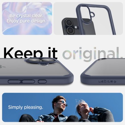 SPIGEN ULTRA HYBRID IPHONE 16 NAVY BLUE