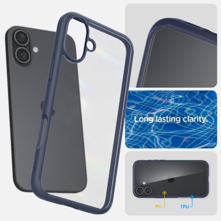 SPIGEN ULTRA HYBRID IPHONE 16 NAVY BLUE