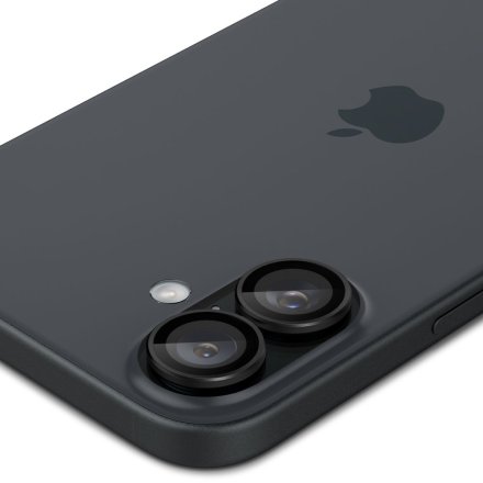 OSŁONA APARATU SPIGEN OPTIK PRO GLAS.TR ”EZ FIT” CAMERA PROTECTOR 2-PACK IPHONE 16 / 16 PLUS BLACK