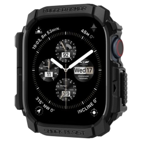 SPIGEN RUGGED ARMOR APPLE WATCH 10 / 11 (42 MM) MATTE BLACK
