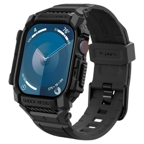 SPIGEN RUGGED ARMOR ”PRO” APPLE WATCH 10 / 11 (42 MM) MATTE BLACK