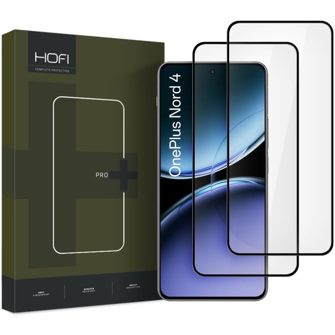 SZKŁO HARTOWANE HOFI GLASS PRO+ 2-PACK ONEPLUS NORD 4 BLACK