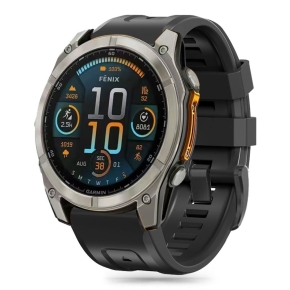 TECH-PROTECT SILICONE GARMIN FENIX 5X / 5X PLUS / 6X / 6X PRO / 7X / 8 / 8 PRO (51 MM) BLACK