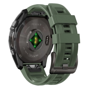 TECH-PROTECT SILICONE GARMIN FENIX 5X / 5X PLUS / 6X / 6X PRO / 7X / 8 / 8 PRO (51 MM) ARMY GREEN