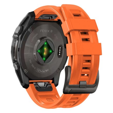 TECH-PROTECT  SILICONE GARMIN FENIX 5 / 6 / 6 PRO / 7 / 8 (47 MM) / E ORANGE