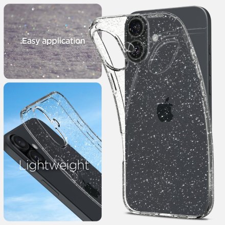 SPIGEN LIQUID CRYSTAL IPHONE 16 PLUS GLITTER CRYSTAL