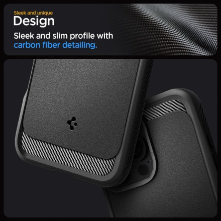 SPIGEN RUGGED ARMOR MAG MAGSAFE IPHONE 16 PRO MATTE BLACK