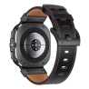 TECH-PROTECT DELTA PRO SAMSUNG GALAXY WATCH ULTRA 2024 / 2025 (47 MM) LEATHER BLACK