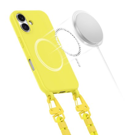 TECH-PROTECT MAGNECKLACE MAGSAFE IPHONE 16 CANARY YELLOW