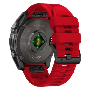 TECH-PROTECT SILICONE LINE GARMIN FENIX 5X / 5X PLUS / 6X / 6X PRO / 7X / 8 / 8 PRO (51 MM) RED