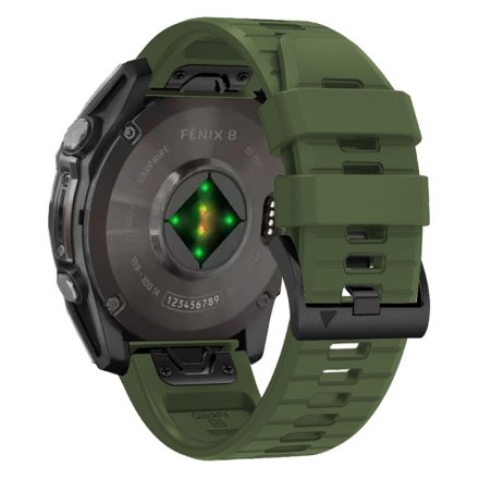 TECH-PROTECT SILICONE LINE GARMIN FENIX 5X / 5X PLUS / 6X / 6X PRO / 7X / 8 (51 MM) MILITARY GREEN