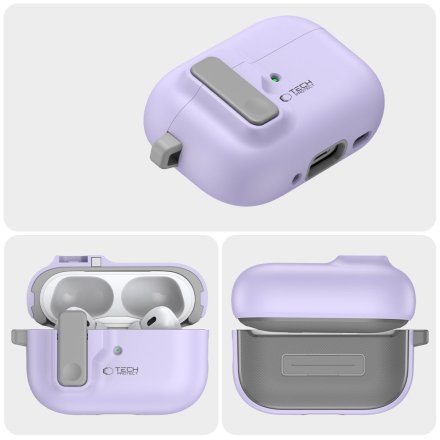 TECH-PROTECT SLIM HOOK APPLE AIRPODS PRO 1 / 2 LAVENDER