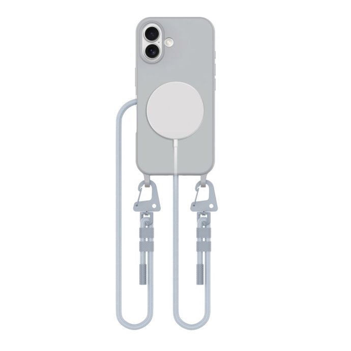 TECH-PROTECT MAGNECKLACE MAGSAFE IPHONE 16 CRAYON GREY