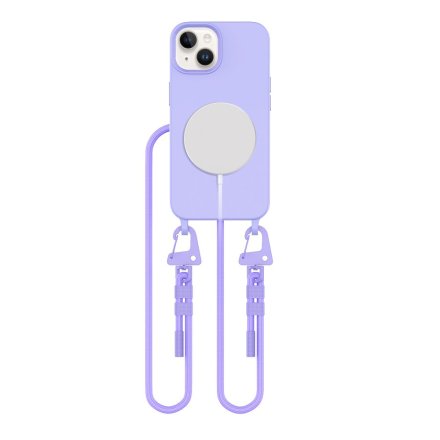 TECH-PROTECT MAGNECKLACE MAGSAFE IPHONE 15 LAVENDER