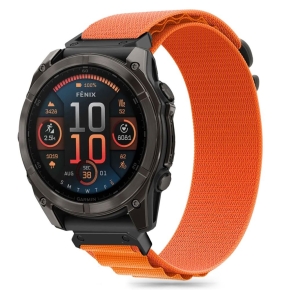 TECH-PROTECT NYLON PRO GARMIN FENIX 5X / 5X PLUS / 6X / 6X PRO / 7X / 8 / 8 PRO (51 MM) ORANGE