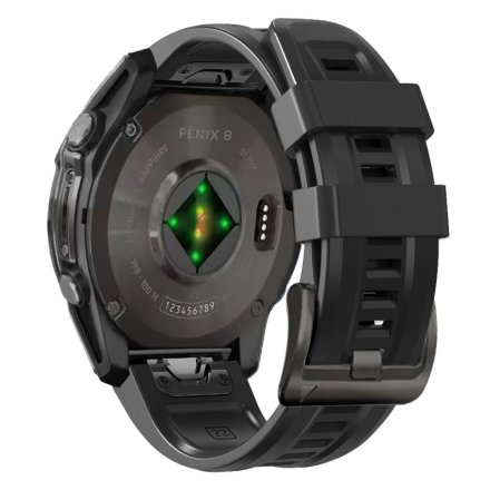 TECH-PROTECT SILICONE GARMIN FENIX 5S / 5S PLUS / 6S / 6S PRO / 7S / 8 (43 MM) BLACK