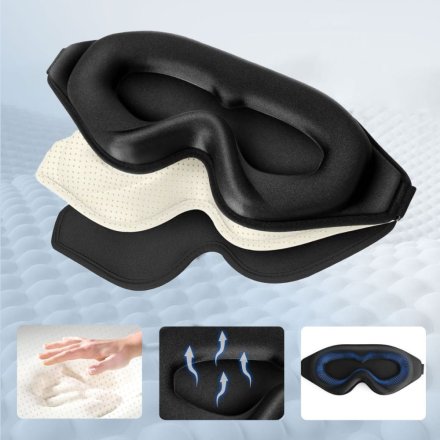 TECH-PROTECT EYESHADE SLEEP MASK MATTE BLACK