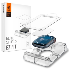 FOLIA HYDROŻELOWA SPIGEN ELITE SHIELD ”EZ FIT” 2-PACK APPLE WATCH 10 / 11 (42 MM) CLEAR