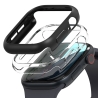 RINGKE SLIM 2-PACK APPLE WATCH 10 / 11 (46 MM) CLEAR & MATTE BLACK