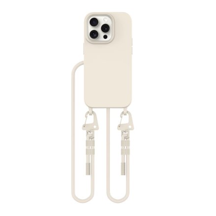 TECH-PROTECT MAGNECKLACE MAGSAFE IPHONE 15 PRO COSMIC LATTE