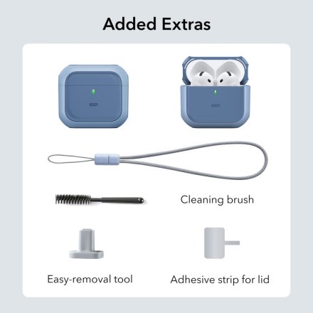 ESR ORBIT HALOLOCK MAGSAFE APPLE AIRPODS 4 BLUE