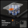 OSŁONA APARATU SPIGEN OPTIK PRO GLAS.TR ”EZ FIT” CAMERA PROTECTOR 2-PACK IPHONE 16 PRO / MAX / 17 PRO / MAX DESERT TITANIUM