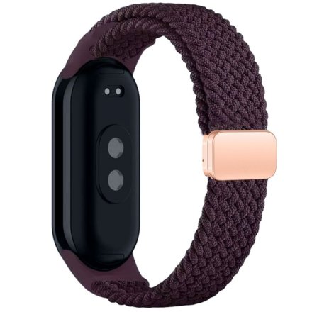 TECH-PROTECT NYLONMAG XIAOMI SMART BAND 8 / 9 / NFC DARK CHERRY