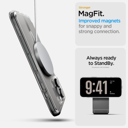 SPIGEN ULTRA HYBRID ”T” MAG MAGSAFE IPHONE 16 PRO WHITE