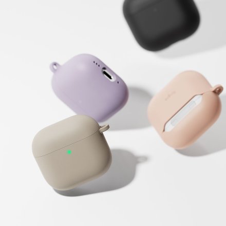 RINGKE SILICONE APPLE AIRPODS 4 STONE