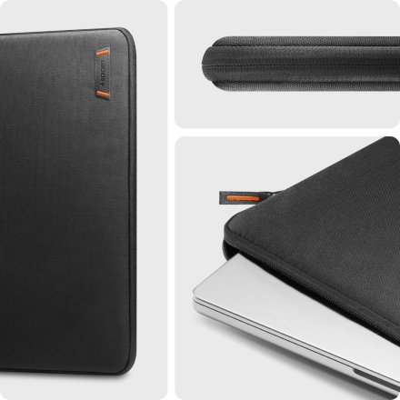 SPIGEN BASIC POUCH LAPTOP 13-14 BLACK