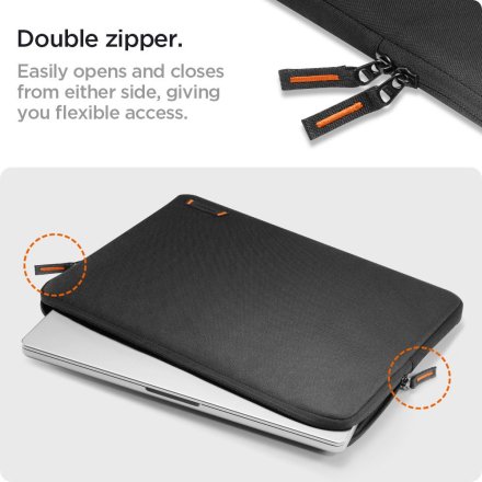 SPIGEN BASIC POUCH LAPTOP 13-14 BLACK