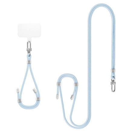 SPIGEN UNIVERSAL STRAP SET CROSSBODY & WRIST MUTE BLUE