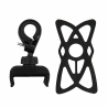 Car Holder LEEIOO VCS-015-2 black