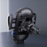 Auto-Halter VEN-DENS VD-HD043 für Lüftungsgitter schwarz