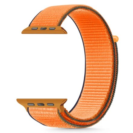 TECH-PROTECT NYLON APPLE WATCH 6 / 7 / 8 / 9 / 10 / SE / ULTRA 1 / 2 (44 / 45 / 46 / 49 MM) KUMQUAT