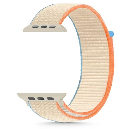 TECH-PROTECT NYLON APPLE WATCH 6 / 7 / 8 / 9 / 10 / SE (40 / 41 / 42 MM) CREAM